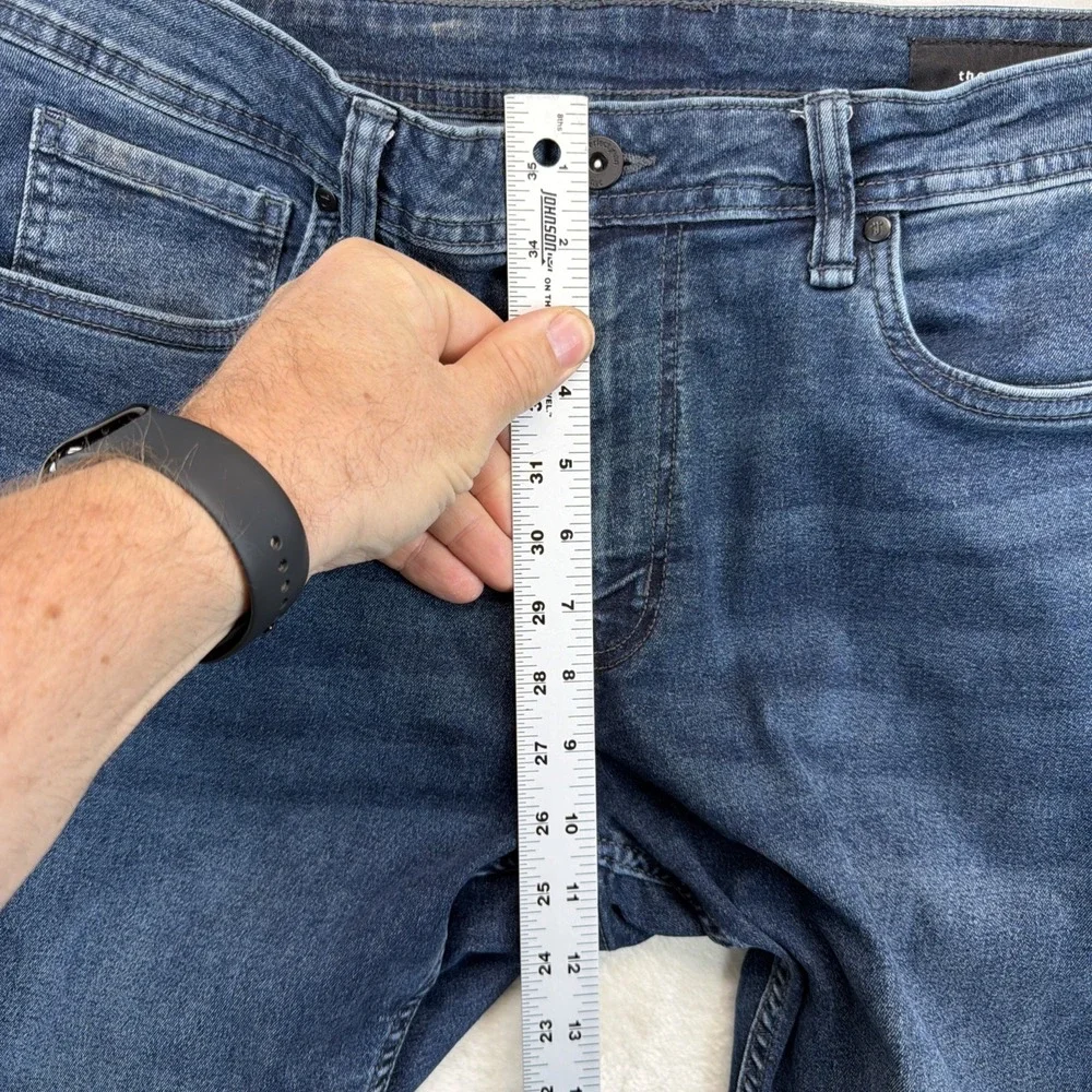 The Perfect Jean NYC Slim Fit Stretch Jeans Men's 34x32 Medium Wash Denim